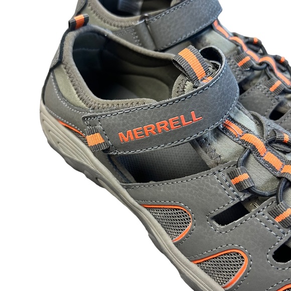 Merrell kids Hydro H2O hiker sandals adjustable strap SZ 4 - Picture 2 of 6